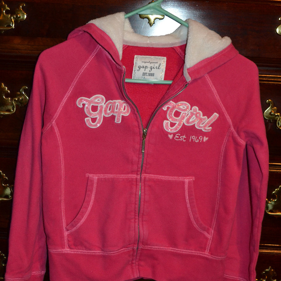 Gap Girls Hooded Jacket, Size XL (12) - Picture 1 of 2